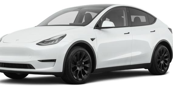 TESLA MODEL Y 2020 5YJYGDEE9LF020358 image